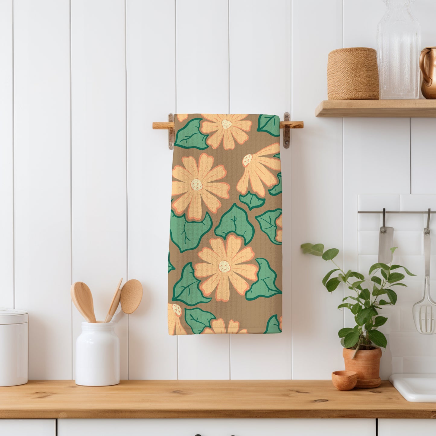Spring Bunny Pattern Collection Orange | Bunnies, Flowers & Carrots | Seamless Digital Paper PNG for Sublimation & POD