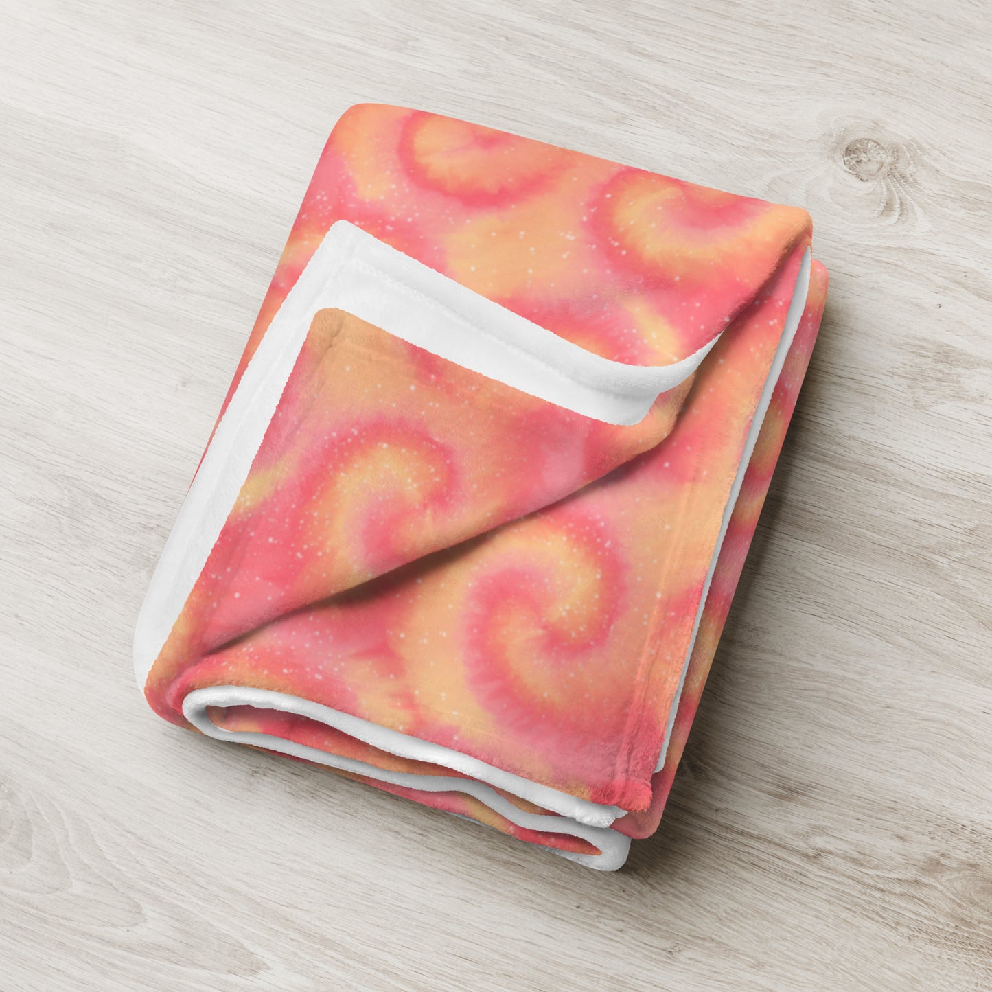 Retro Sunset Swirl Throw Blanket | Colorful Abstract Fleece Blanket | Cozy Sunset Throw | Soft Artistic Home Decor